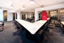 KSRM Office Interior by Studio Extension