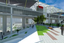 MRT Station & Transitional Space, Farmgate | KUAD