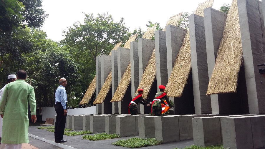 Monument for Martyrs at Tilagor, Sylhet. Image by Kshiti Sthapati 