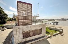 Water Bus Terminal on River Karnaphuli | Vector Plinth