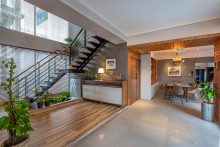 An Enchanting Residence with Green Touches