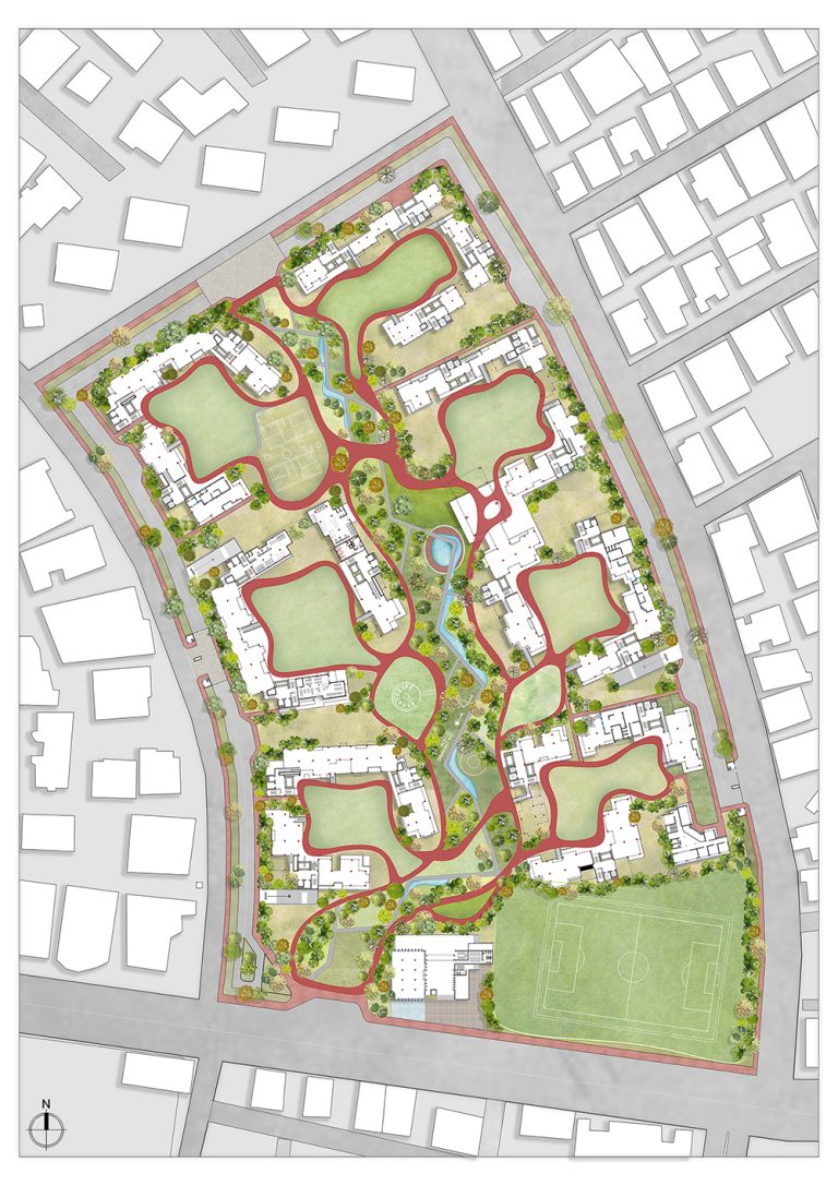 Transforming a Government Colony into a Block-based Housing